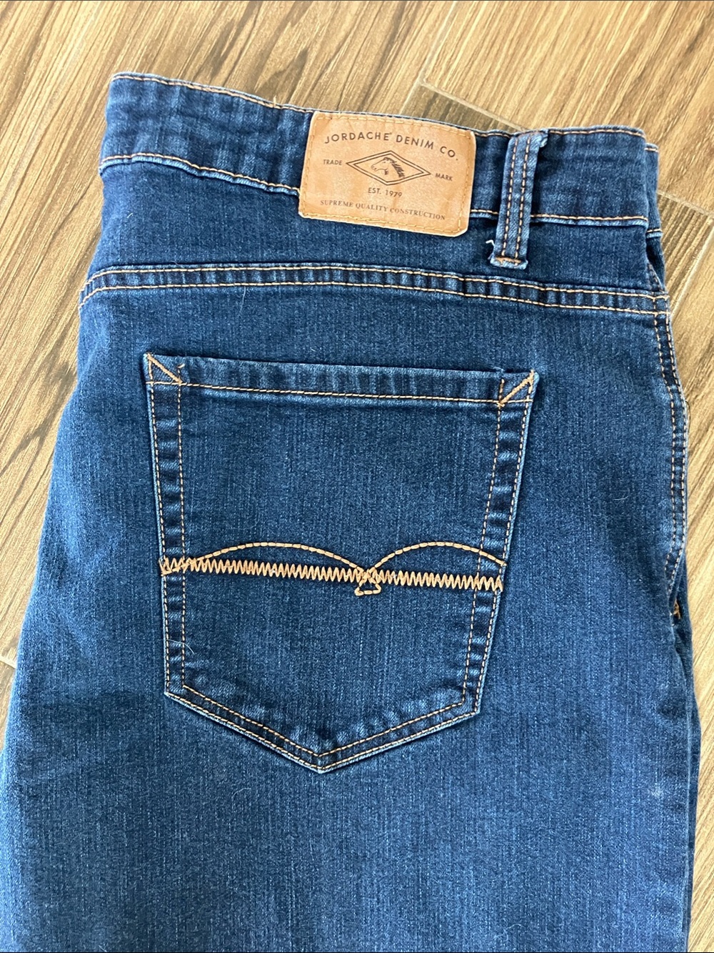 Jordache Denim Co. Dark Blue High-Waisted Jeans